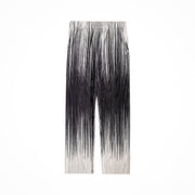 Loose Drape Gradient Striped Pants