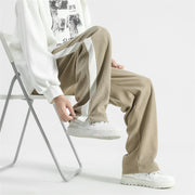 Side Stripes Corduroy Casual Pants