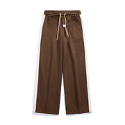 Side Stripes Corduroy Casual Pants